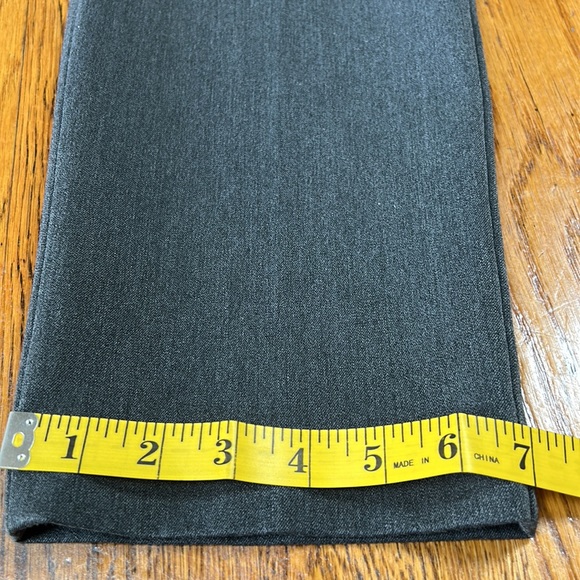 Talbots charcoal gray Refined Bi-Stretch Pant.  Size 12. - Picture 13 of 16